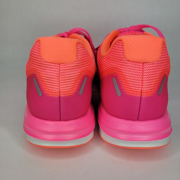 Nike Dual Fusion X2 Running Shoes NEW NEON Pink White Mango Women's US Size 9 - Picture 4 of 14